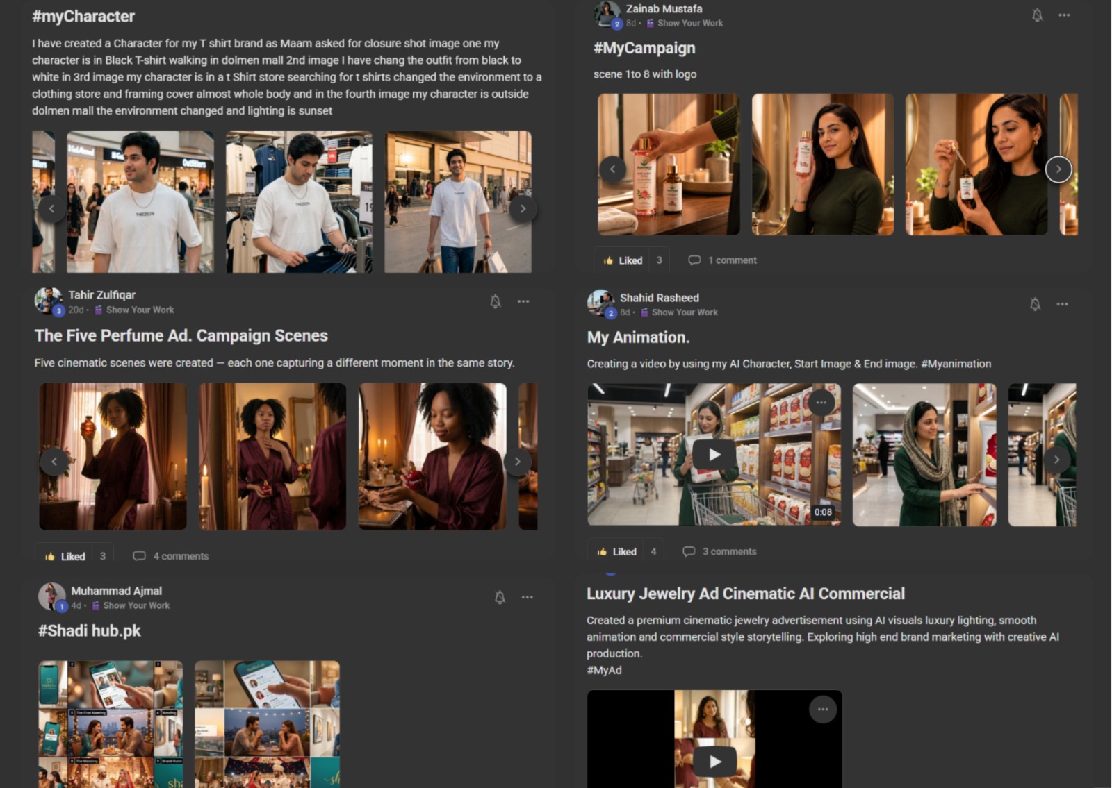 AI Bootcamp Community – Student Work Showcase